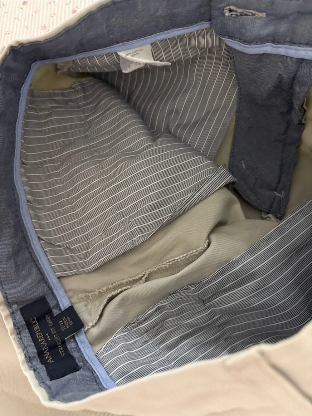 Banana Republic Men's Chinos in Light Khaki